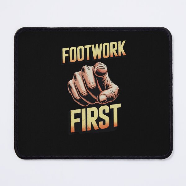 Item preview, Footwork first, funny gifts for a tennis coach, tennis player designed and sold by Missynoofnoof.