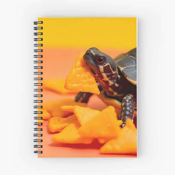 Item preview, Cheesy Dorito Turtle – Funny Animal Snack Art designed and sold by NuveMood.