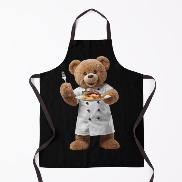 Item preview, Cute Bear „Andrew” master cook delicious restaurant  designed and sold by Tattoo-Shirt Designer .