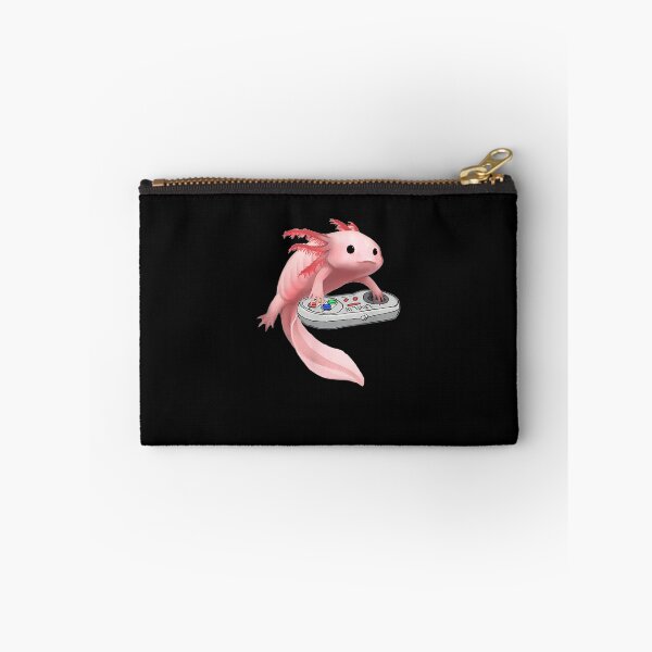 Item preview, Axolotl-Fish-Playing-Video-Game designed and sold by KymaniBaum.