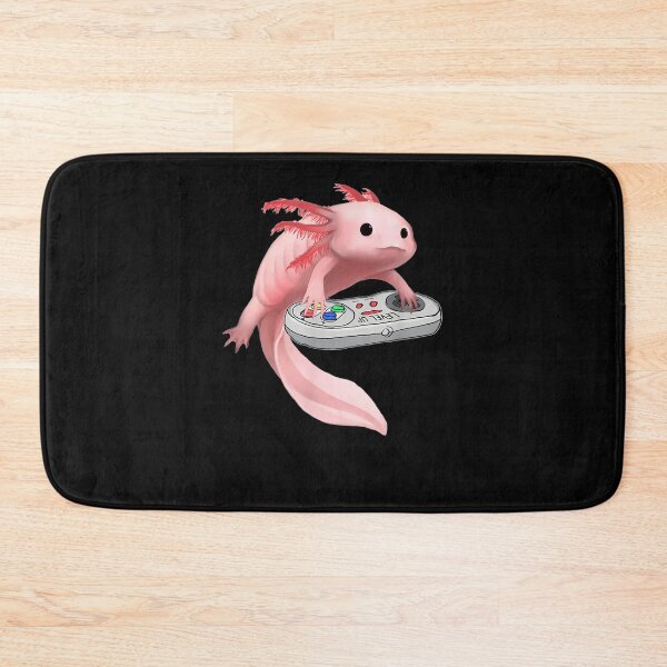 Item preview, Axolotl-Fish-Playing-Video-Game designed and sold by KymaniBaum.