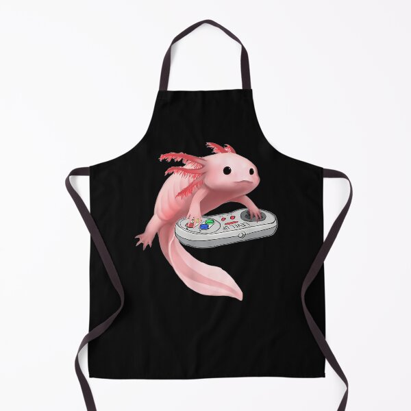 Item preview, Axolotl-Fish-Playing-Video-Game designed and sold by KymaniBaum.