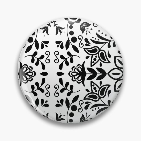 Item preview, black and white Indian pattern  designed and sold by Anisha  Vaz.