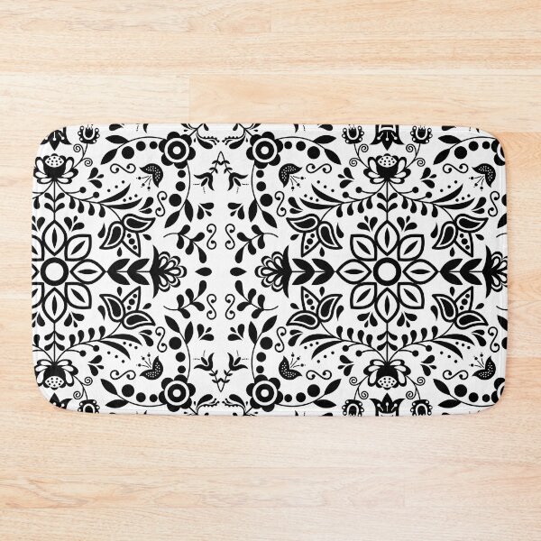 Item preview, black and white Indian pattern  designed and sold by Anisha  Vaz.