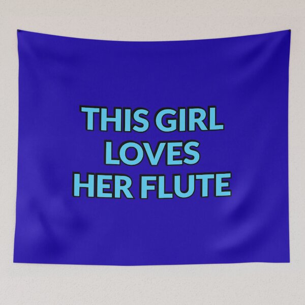 Item preview, Flute player girl designed and sold by Inspirationmotivation.
