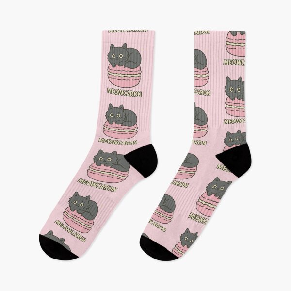 Item preview, Meowcaron – Cute Cat in Pink Macaron designed and sold by wwshd.