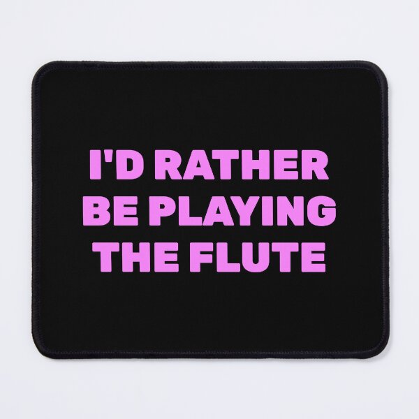 Item preview, Flautist funny designed and sold by Inspirationmotivation.