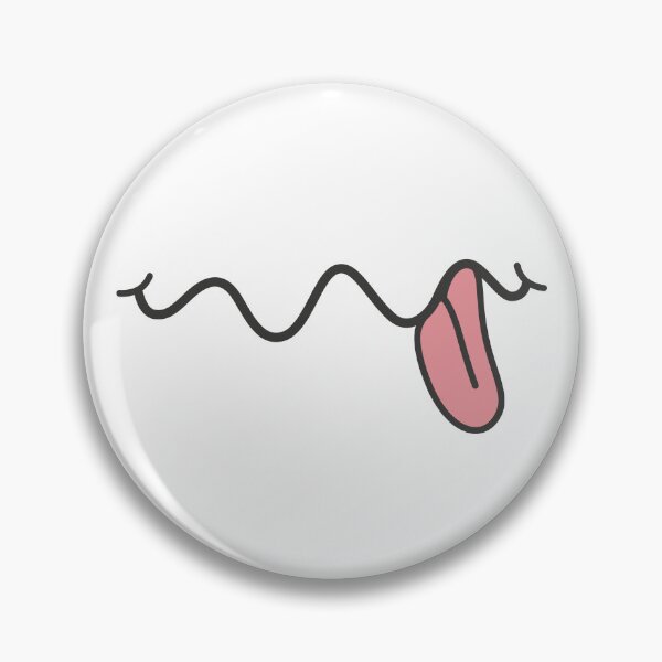 Item preview, "Mmm" with Hanging Tongue - Silly Yum Face designed and sold by Vector Woofs.