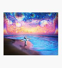 Space Surfer Photographic Print