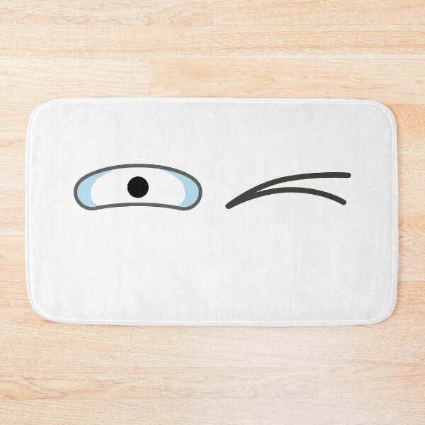 Item preview, Minimalist Winking Face Emoji - Line Art Design designed and sold by Vector Woofs.