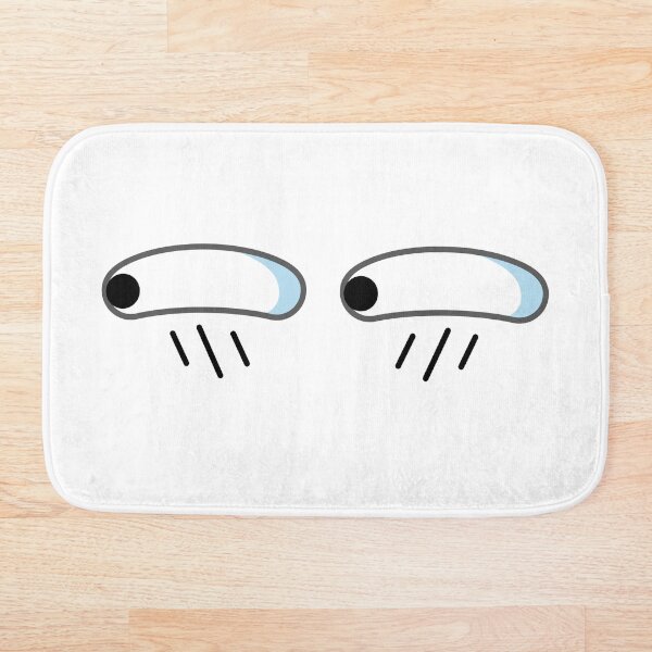 Item preview, Ojos de reojo minimalistas, diseño abstracto de ojos emocionales, arte lineal con acento azul designed and sold by Vector Woofs.