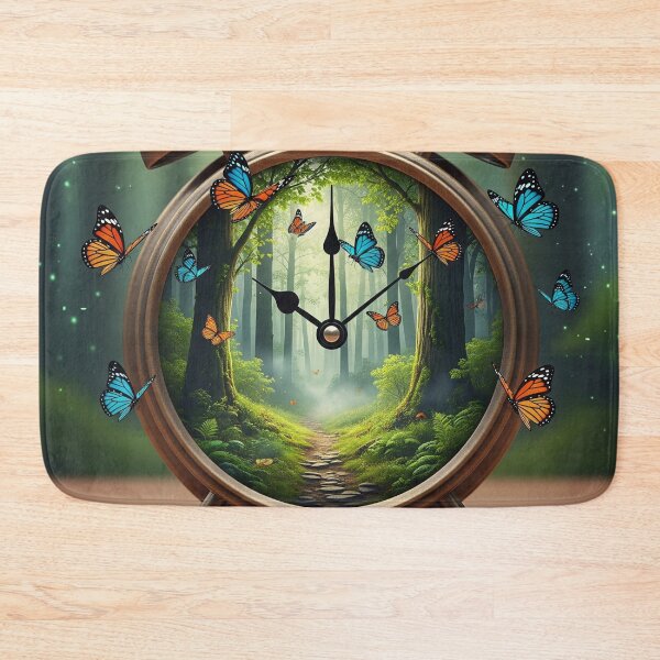 Item preview, The Enchanted Forest Clock designed and sold by 0penvimark.