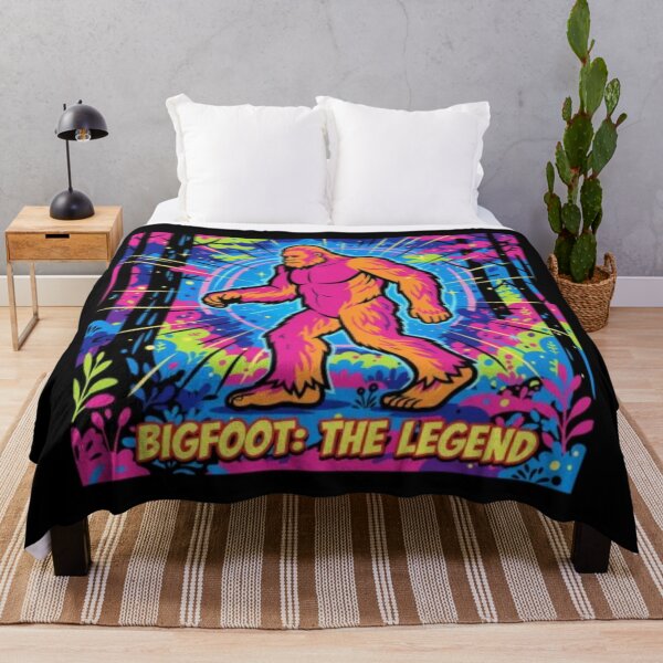 Item preview, The Pop Art Sasquatch - Bigfoot The Legend designed and sold by CleverCulture.