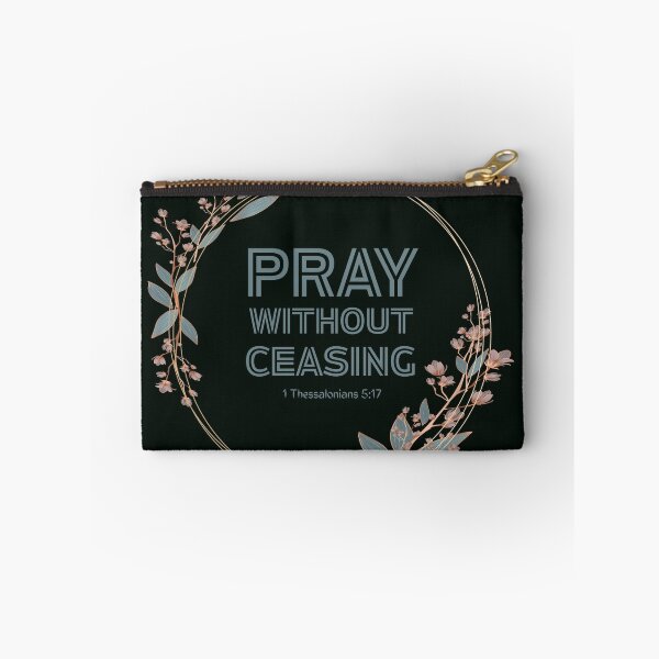 Item preview, Pray Without Ceasing – 1 Thessalonians 5:17 Bible Verse designed and sold by Ausra789.