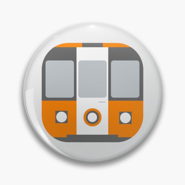 Item preview, Retro Glasgow Subway Train (Minimal Design) designed and sold by departingdan.
