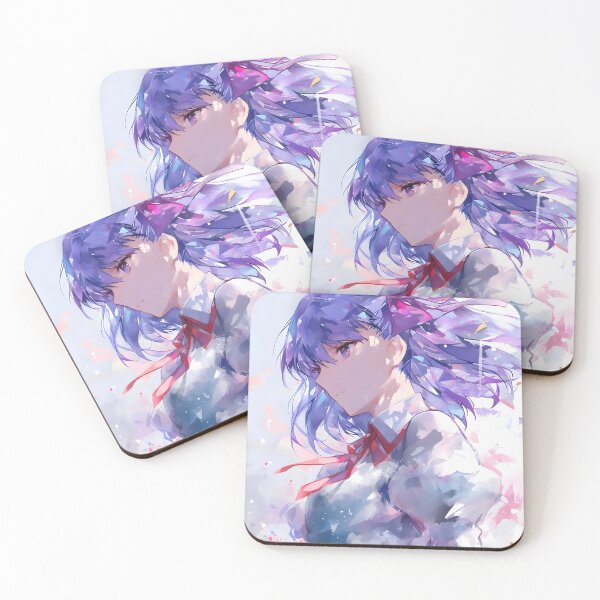 Item preview, Sakura Matou Fate Stay Night Anime Girl Dreamy Illustration designed and sold by earlobejerk.