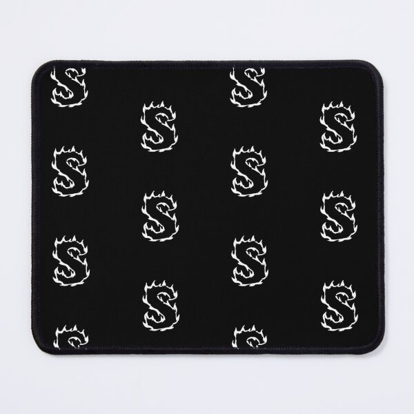 Item preview, Flaming S Letter Monogram – White Edition designed and sold by uncoXab.