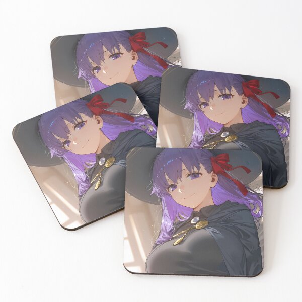 Item preview, Sakura Matou Fate Stay Night Anime Girl Witch Charm designed and sold by earlobejerk.
