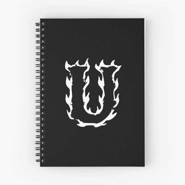 Item preview, Flaming U Letter Monogram –  White Edition  designed and sold by uncoXab.