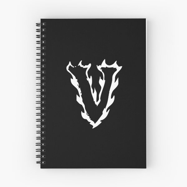 Item preview, Flaming V Letter Monogram –  White Edition  designed and sold by uncoXab.