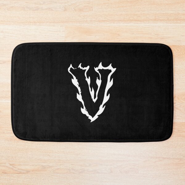Item preview, Flaming V Letter Monogram –  White Edition  designed and sold by uncoXab.