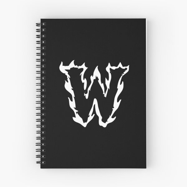 Item preview, Flaming W Letter Monogram –  White Edition designed and sold by uncoXab.