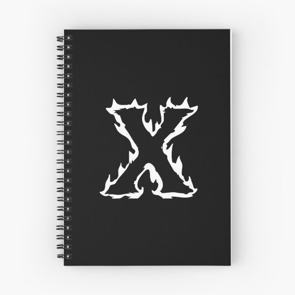 Item preview, Flaming X Letter Monogram –  White Edition designed and sold by uncoXab.
