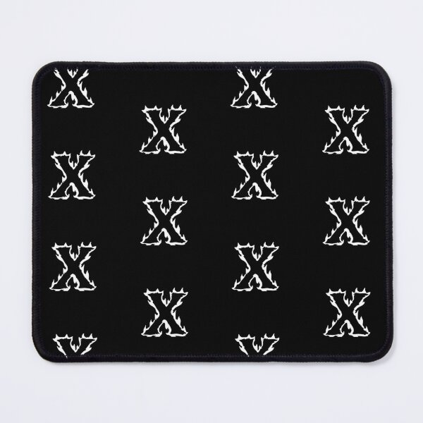 Item preview, Flaming X Letter Monogram – White Edition designed and sold by uncoXab.