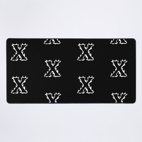 Item preview, Flaming X Letter Monogram – White Edition designed and sold by uncoXab.