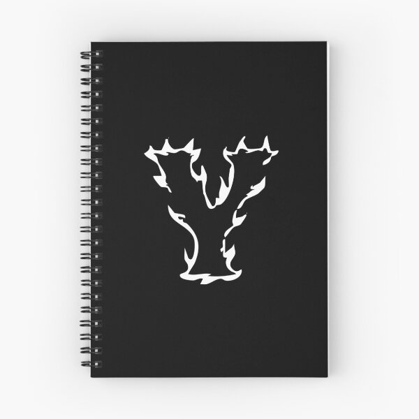 Item preview, Flaming Y Letter Monogram –  White Edition designed and sold by uncoXab.