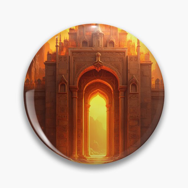 Item preview, The Fiery Gateway to an Ancient Realm designed and sold by oanaunciuleanu.