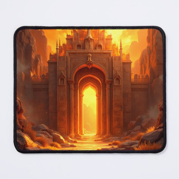 Item preview, The Fiery Gateway to an Ancient Realm designed and sold by oanaunciuleanu.