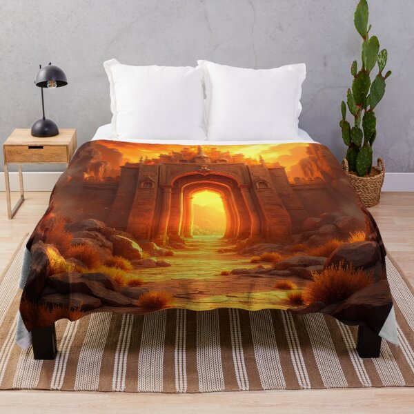 Item preview, The Fiery Gateway to an Ancient Realm designed and sold by oanaunciuleanu.