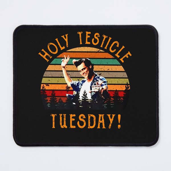 Item preview, Holy Testicle Tuesday! Jim Carrey Vintage Birthday Christmas designed and sold by DoloresGeorgia.