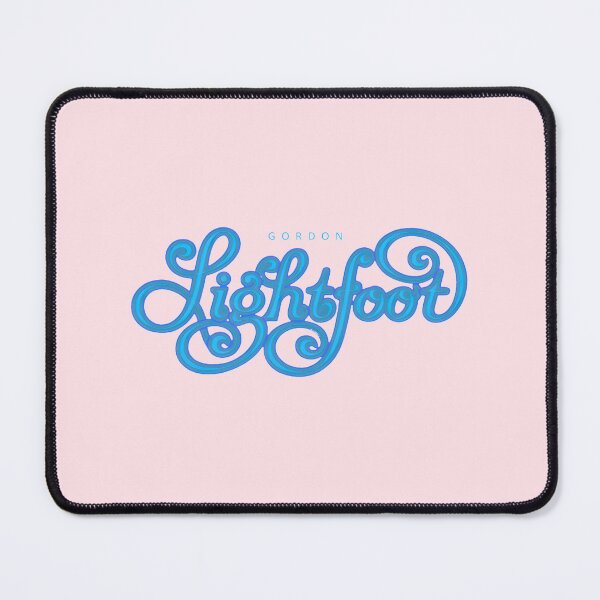 Item preview, Gordon Lightfoot Retro Script Design | Limited Edition designed and sold by ThaddeusDenner.