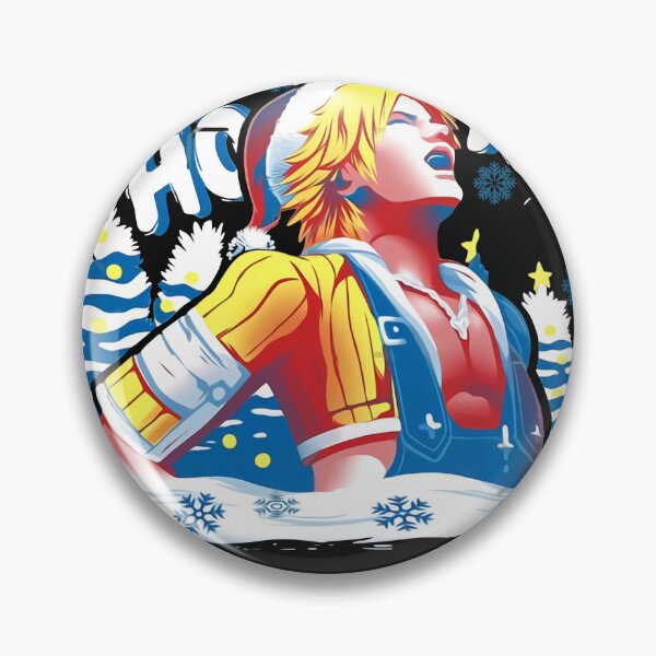 Artikelvorschau, HOOO HO HOO Tidus lacht, fröhliche Botschaft, Final Fantasy X, FFX entworfen und verkauft von DoloresGeorgia.