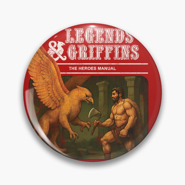 Item preview, Legends & Griffins Heroes Manual Worn designed and sold by Alema Art.
