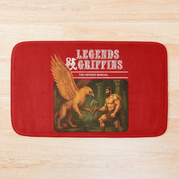 Item preview, Legends & Griffins Heroes Manual Worn designed and sold by Alema Art.