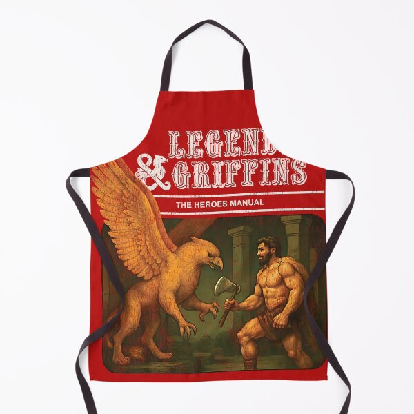 Item preview, Legends & Griffins Heroes Manual Worn designed and sold by Alema Art.