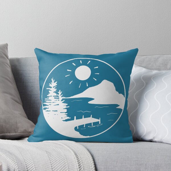Item preview, Camping Lake Dock (white) designed and sold by jennaleecalvin.