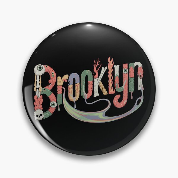 Item preview, Brooklyn Halloween Night Party Spooky Vibes designed and sold by Retr0Tshirts.