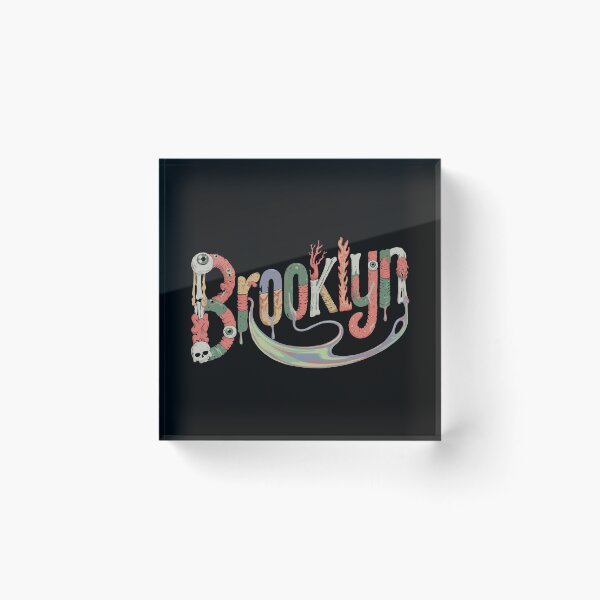 Item preview, Brooklyn Halloween Night Party Spooky Vibes designed and sold by Retr0Tshirts.