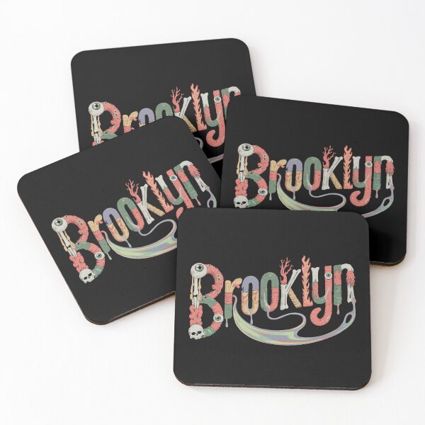 Item preview, Brooklyn Halloween Night Party Spooky Vibes designed and sold by Retr0Tshirts.