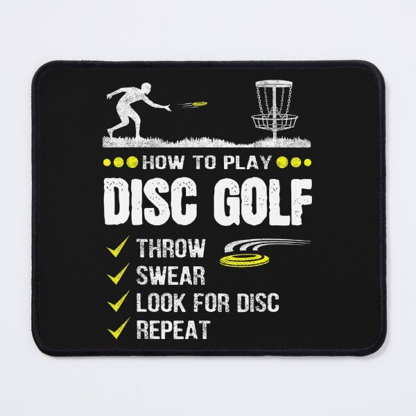 Item preview, How To Play Disc Golf Frisbee Disc Golfer Humor Disc Golfing designed and sold by DoloresGeorgia.
