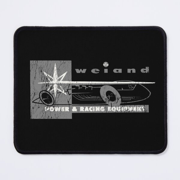 Item preview, Weiand Power and racing equipment early 1960s - silver burnout print designed and sold by retropetrol.