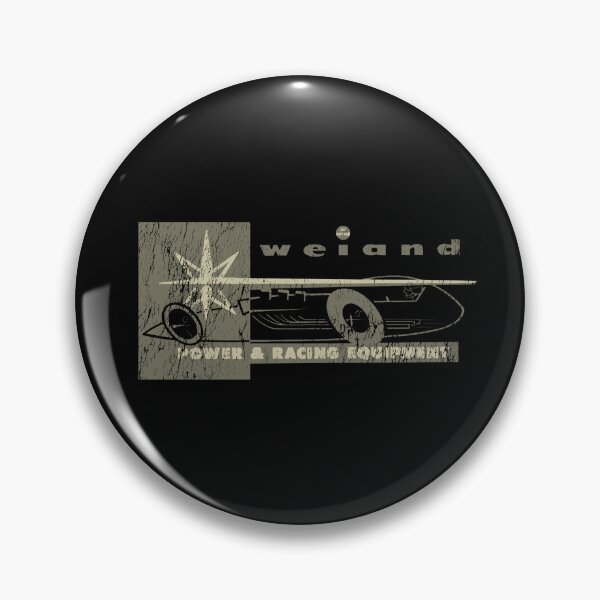 Item preview, Weiand Power and racing equipment early 1960s - gold burnout print designed and sold by retropetrol.