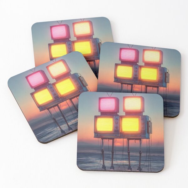 Item preview, "Sunset & Chill: Broadcast from the Beach Dimension" designed and sold by Print Fiction.