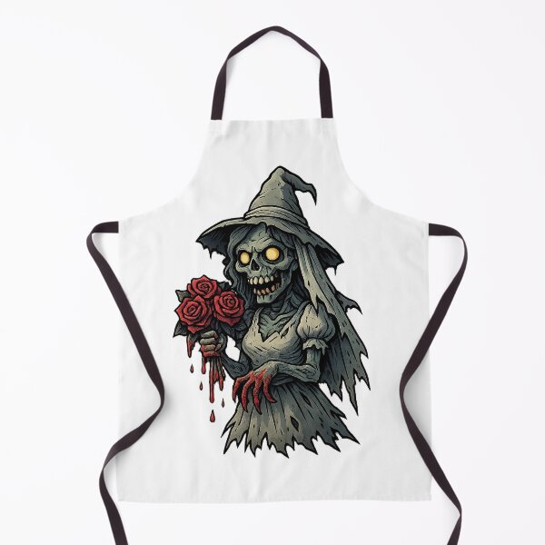 Item preview, Zombie Bride with Torn Dress and Bloody Roses designed and sold by Everyday Motif.