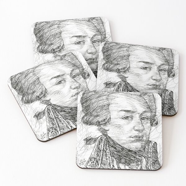 Item preview, LAFAYETTE ink portrait designed and sold by lautir.