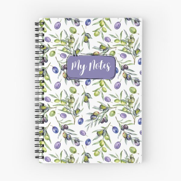 Aperçu de l'œuvre Carnet de notes floral élégant pour une inspiration créative quotidienne 8 créée et vendue par VisualArtworx.